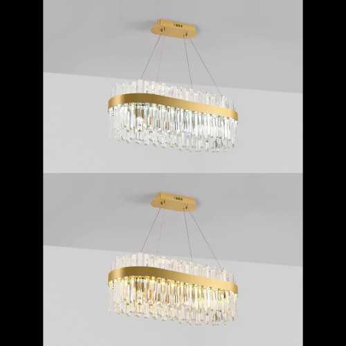 Подвесная люстра Natali Kovaltseva Riveria LED LAMPS 81274