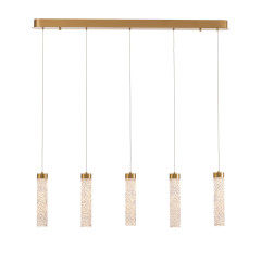 Подвесной светильник MD24030028-5B brass/clear