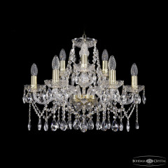 Подвесная люстра Bohemia Ivele Crystal 1413/6+3/200 G