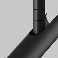 Подвесной встраиваемый светодиодный светильник Maytoni Technical Pendant Focus T P141RS-L125-6W3K-B