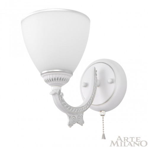 Бра Arte Milano 342837/1W WT+SL