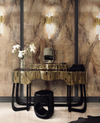 Настенный светильник Waterfall 6 gold