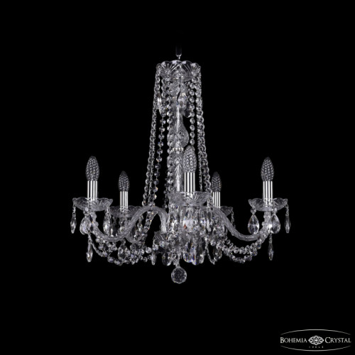 Подвесная люстра Bohemia Ivele Crystal 1402/5/195/h-58 Ni