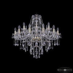 Подвесная люстра Bohemia Ivele Crystal 1415/12+6/300 G