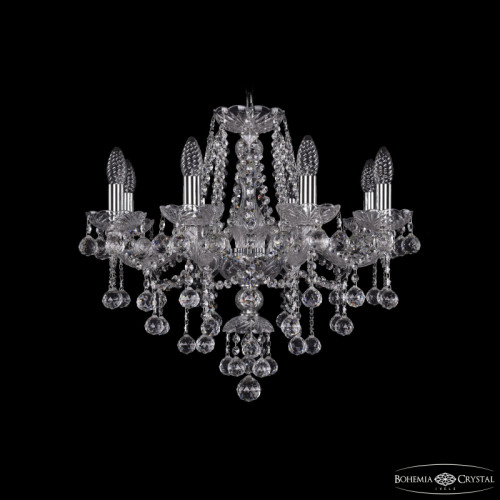Подвесная люстра Bohemia Ivele Crystal 1415/8/200 Ni Balls