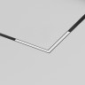 Трековый угловой светильник Denkirs Smart Linear Zigbee DK8314-BK