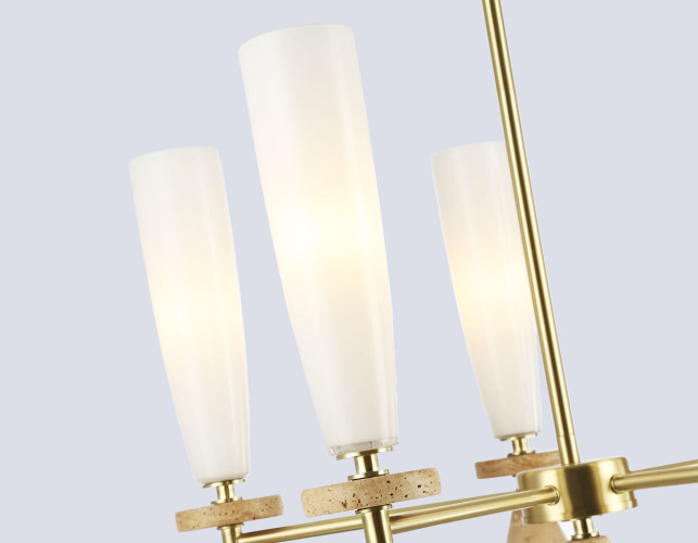 Люстра на штанге Ambrella Light High Light Ceramo Modern LH75371