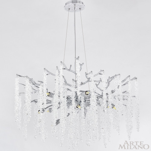 Подвесная люстра Arte Milano Milan 230901/D760/10/A Cr