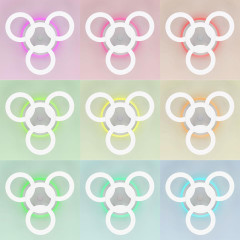 Потолочная люстра Citilux Паркер Смарт CL225A140E