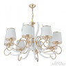 Подвесная люстра Arte Milano Florentia-3857 303857/8 Wh/Gd