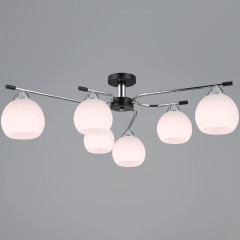 Потолочная люстра Illumico IL0638-6CSQ-24 CR BK LIBRA