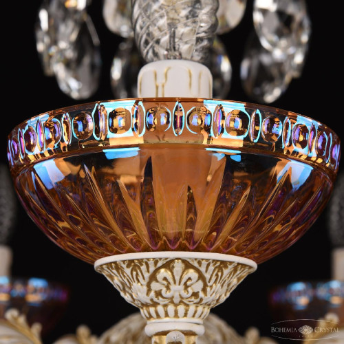 Подвесная люстра Bohemia Ivele Crystal AL79101/10+5/250/2D A WMG P Shampan/M-1G