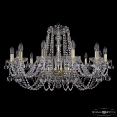 Подвесная люстра Bohemia Ivele Crystal 1402/12/300 G Balls