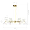 Люстра на штанге ST Luce Spirit SL2004.303.12