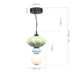 Подвесной светильник ST Luce Florentini SL6134.403.01