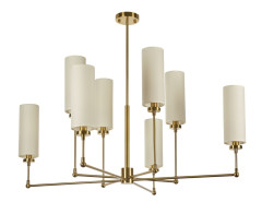 Люстра на штанге Myfar Richard MR2410-8C