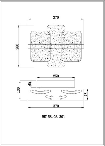 Бра Wertmark Nelly WE158.03.301