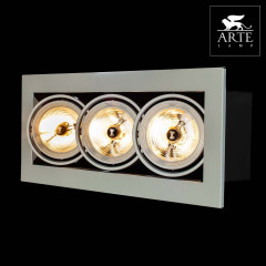 Встраиваемый светильник Arte Lamp Technika A5930PL-3WH