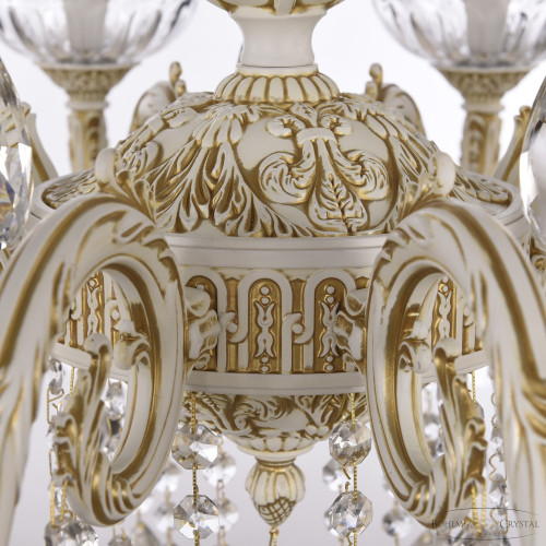 Подвесная люстра Bohemia Ivele Crystal AL79101/10+5/250/2D B WMG P Clear/M-1H