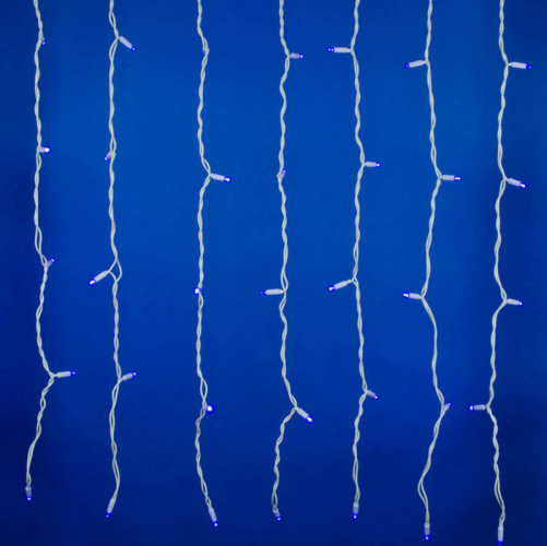 Уличная светодиодная гирлянда (UL-00001358) Uniel занавес 220V синий ULD-C2030-240/TWK BLUE IP67