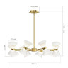 Люстра на штанге ST Luce Spirit SL2004.303.16