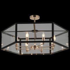 Люстра на штанге Illumico IL4003-8P-59 FGD BK