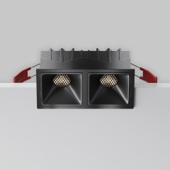 Встраиваемый светильник Maytoni Alfa LED DL043-02-10W4K-SQ-B-1