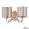 Бра Arte Milano Florentia-3387 303387/2W Wh/Gd