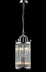 Подвесной светильник Crystal Lux Tadeo TADEO SP4 D200 CHROME/TRANSPARENTE