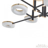 Потолочная светильник Arte Milano Ferrara 272999/8 BK/GD