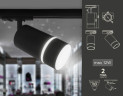 Трековый однофазный светильник Ambrella Light Track System GL5214
