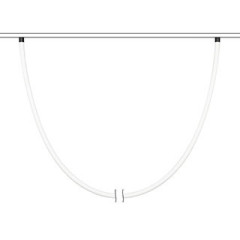 Трековый магнитный светильник Arlight MAG-ORIENT-TUBE-ELASTIC-2620-R30-L5000-70W Day4000 (BK, 360 deg, 48V) 041651