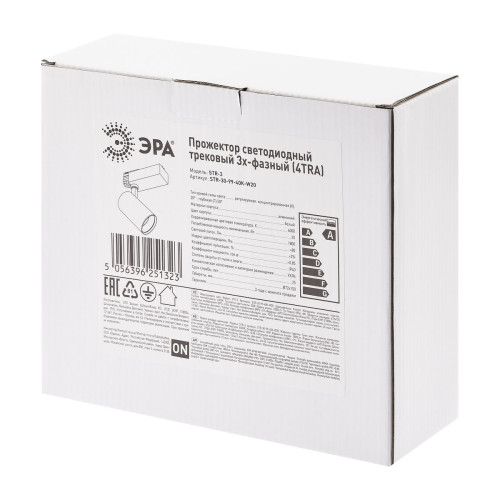 Трековый светильник ЭРА STR-30-99-40K-W20 Б0049784