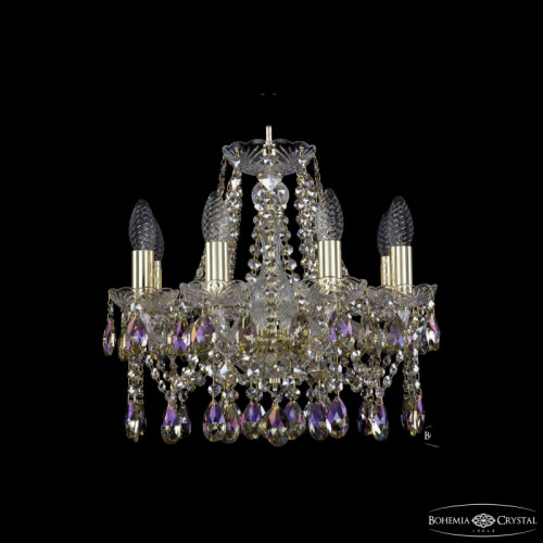 Подвесная люстра Bohemia Ivele Crystal 1413/8/141 G R801