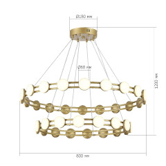 Подвесная люстра ST Luce Monro SL6610.203.36