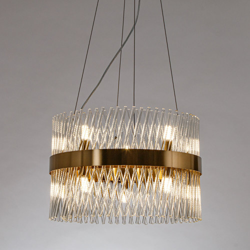 Подвесная люстра Arte Lamp Acapulco A1073LM-10PB