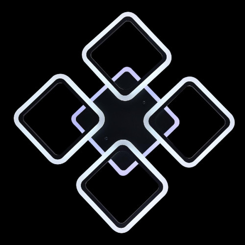 Потолочная люстра Natali Kovaltseva Spektr HIGH-TECH LED LAMPS 82004 BLACK