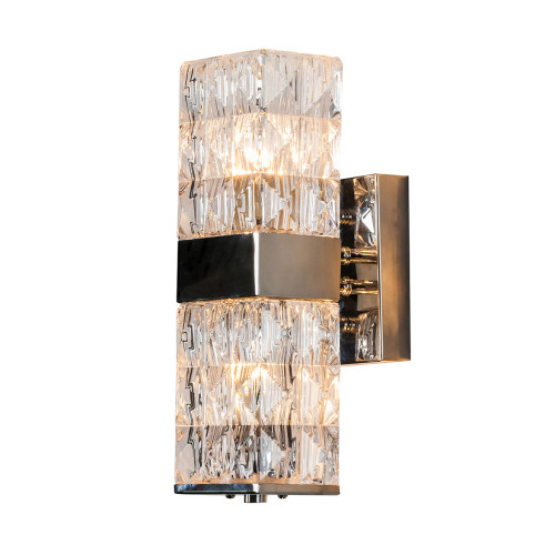 Настенный светильник Delight Collection 9101 BRWL7034-2 chrome