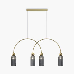 Подвесная люстра Maytoni Antic MOD302PL-04GR