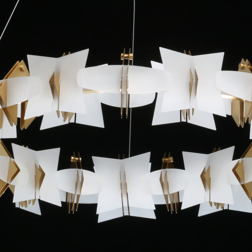 Подвесная люстра De Markt Платлинг 661018401