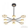 Люстра на штанге Arte Milano 272069/8 BK/GD
