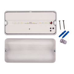 Светильник пылевлагозащищенный Uniel ULW-K25A 6W/4000K IP65 WHITE UL-00013350