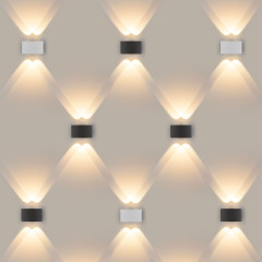 Уличный настенный светодиодный светильник Elektrostandard 1555 Techno LED Twinky 4690389106330