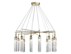 Подвесная люстра Newport 4524+10/S gold М0068063