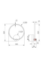 Настенный светильник Arte Lamp Errai A2195AP-1BK