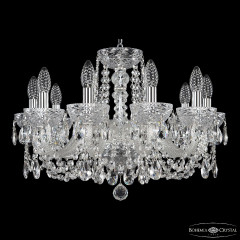 Подвесная люстра Bohemia Ivele Crystal 5402/10/195 Ni Clear/M-1F