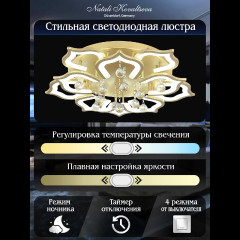 Потолочная люстра Natali Kovaltseva Florel INNOVATION STYLE 83053