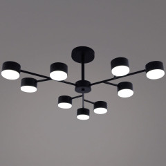 Люстра на штанге Reluce 03726-0.3-09 BK GX53