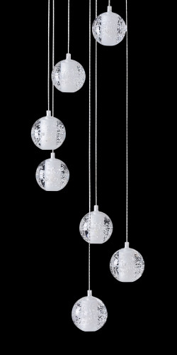 Подвесная люстра Crystal Lux Gaspar GASPAR SP9 D300 WHITE
