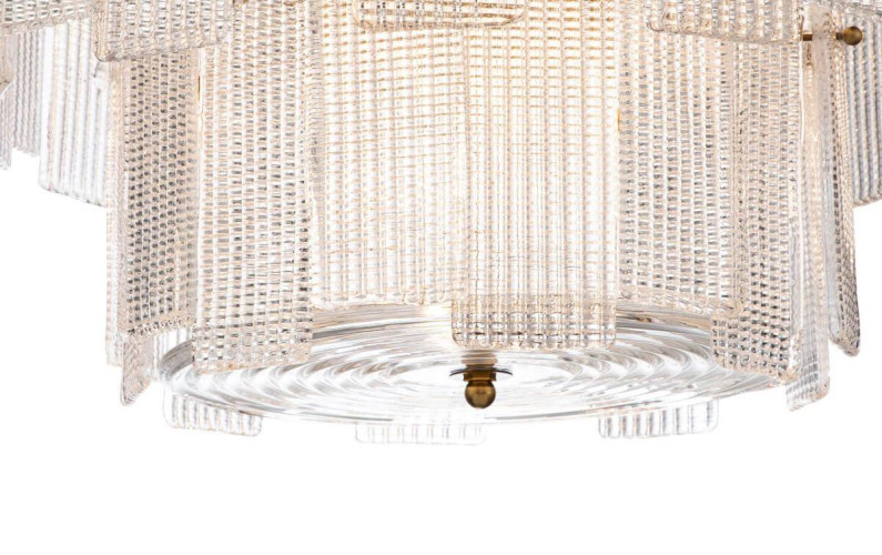 Люстра на штанге Indigo Inverno 12013/6R Brass V000058